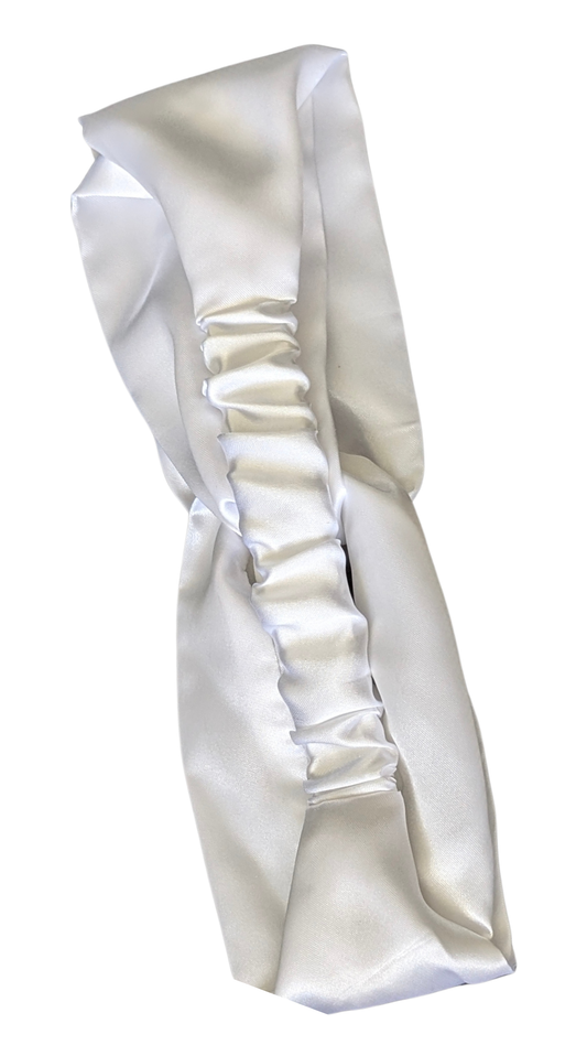 White Bridal Headband