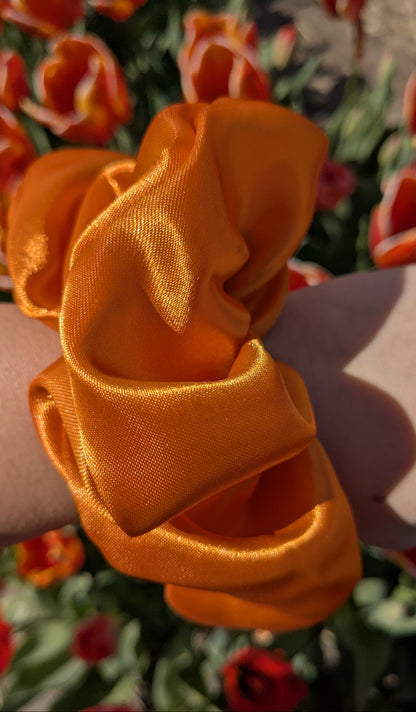 Orange Scrunchie
