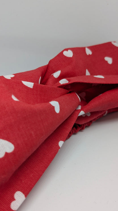 Red Headband & Scrunchie Set