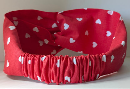 Red Headband & Scrunchie Set