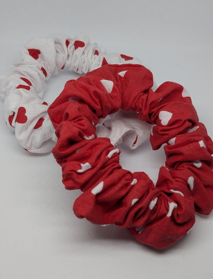 Small Hearts Scrunchie