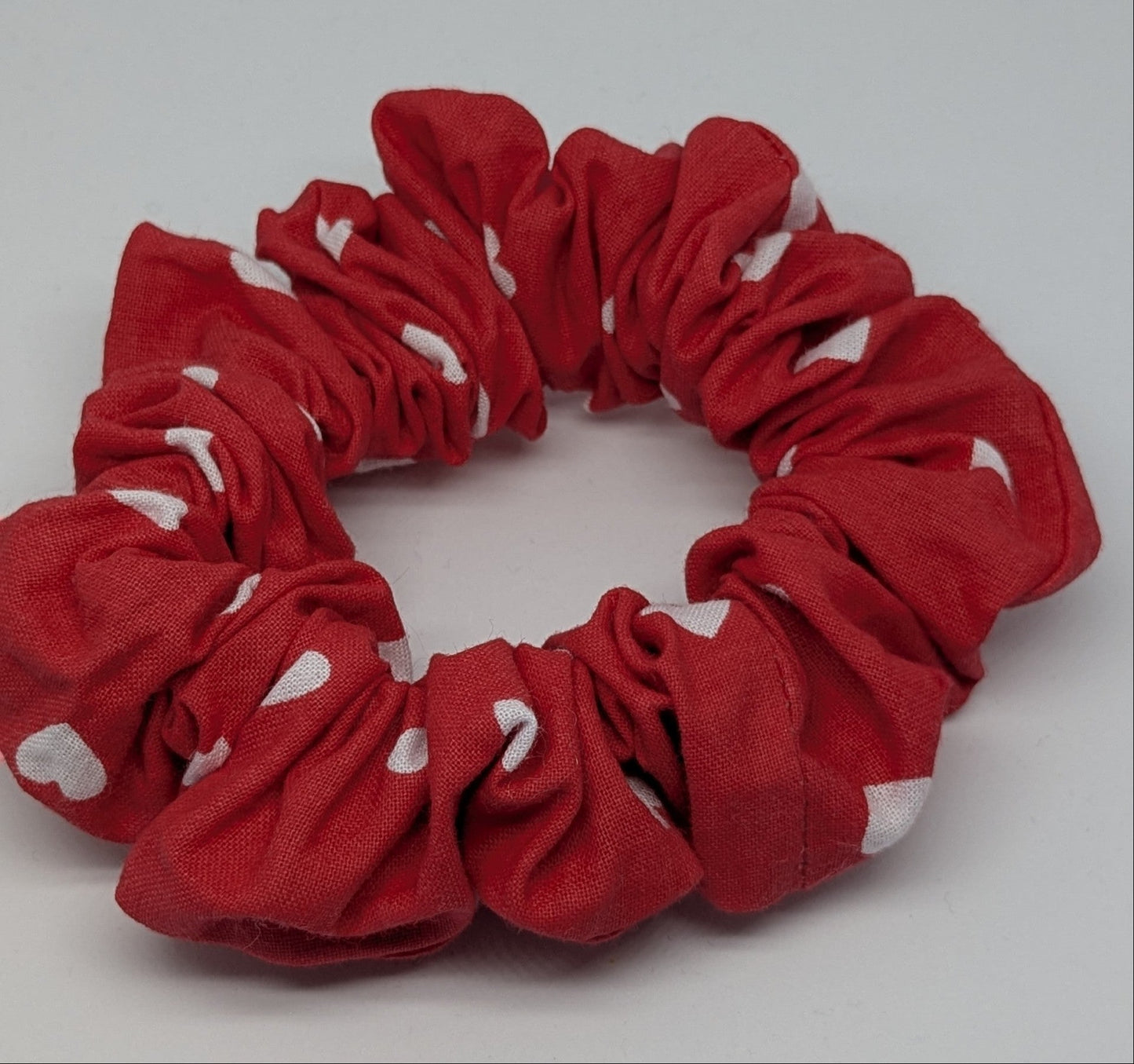 Small Hearts Scrunchie