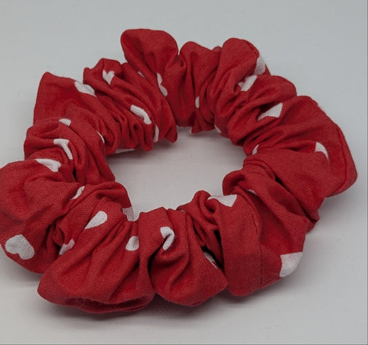Small Hearts Scrunchie