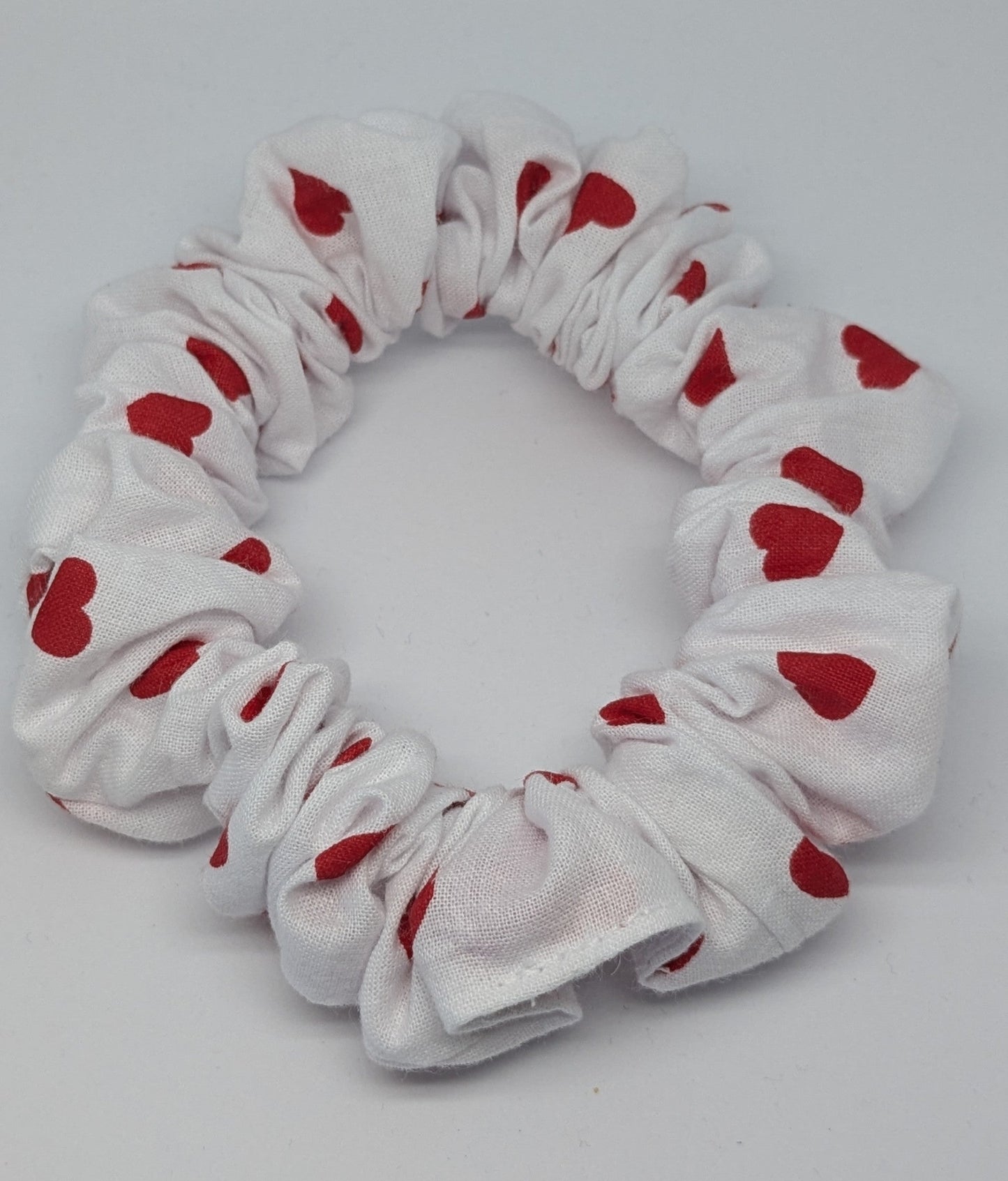 Small Hearts Scrunchie