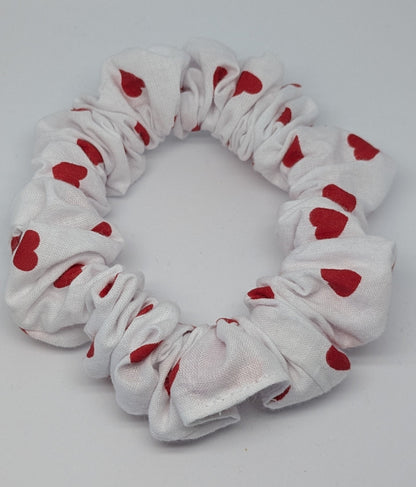Small Hearts Scrunchie