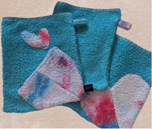 Tie-dye Washcloths – Set of 3