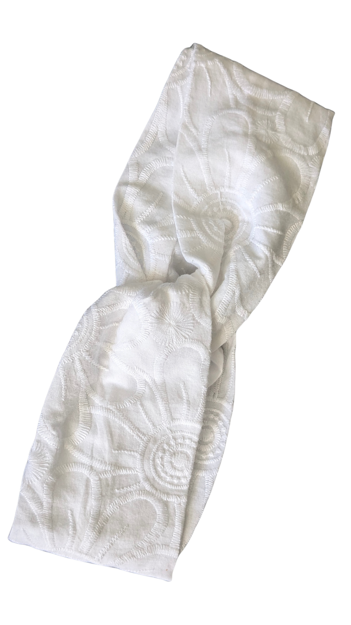 White Twisted Headband